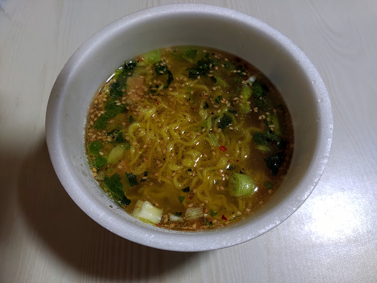 麺づくり鶏だし塩（マルちゃん＝東洋水産）