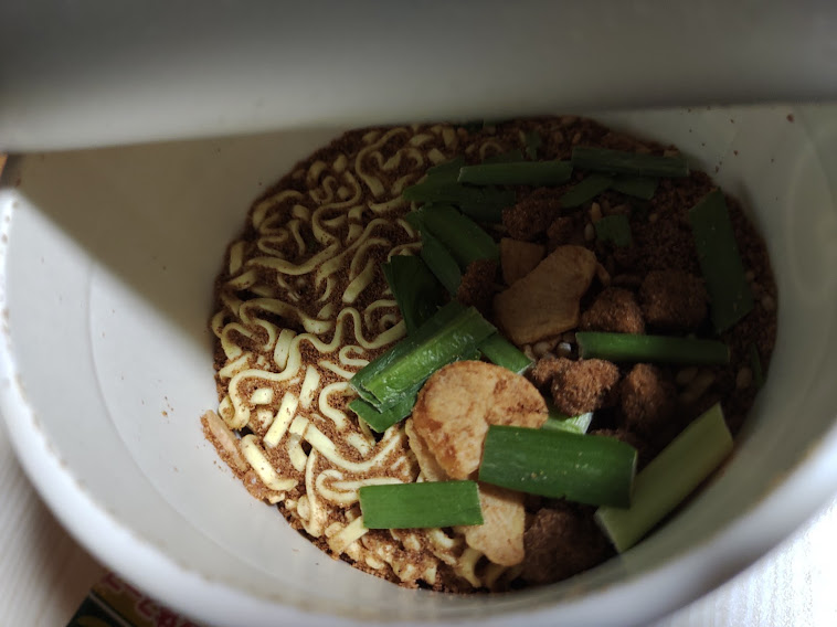 すでに具材が乗っています