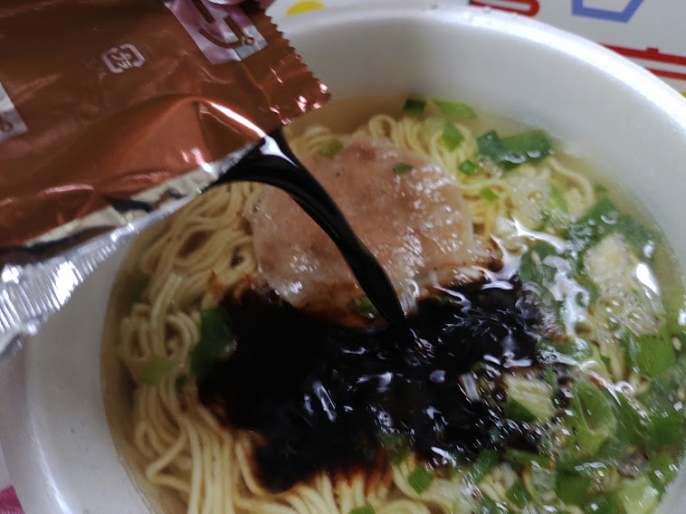 仕上げは液体スープ""