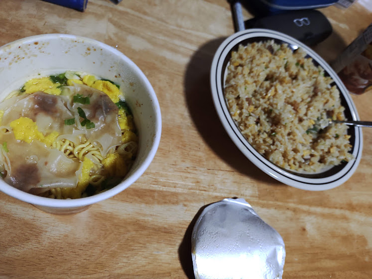 ニチレイフーズの炒飯と合わせました